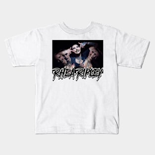 the seventh woman's triple crown / rhea ripley Kids T-Shirt